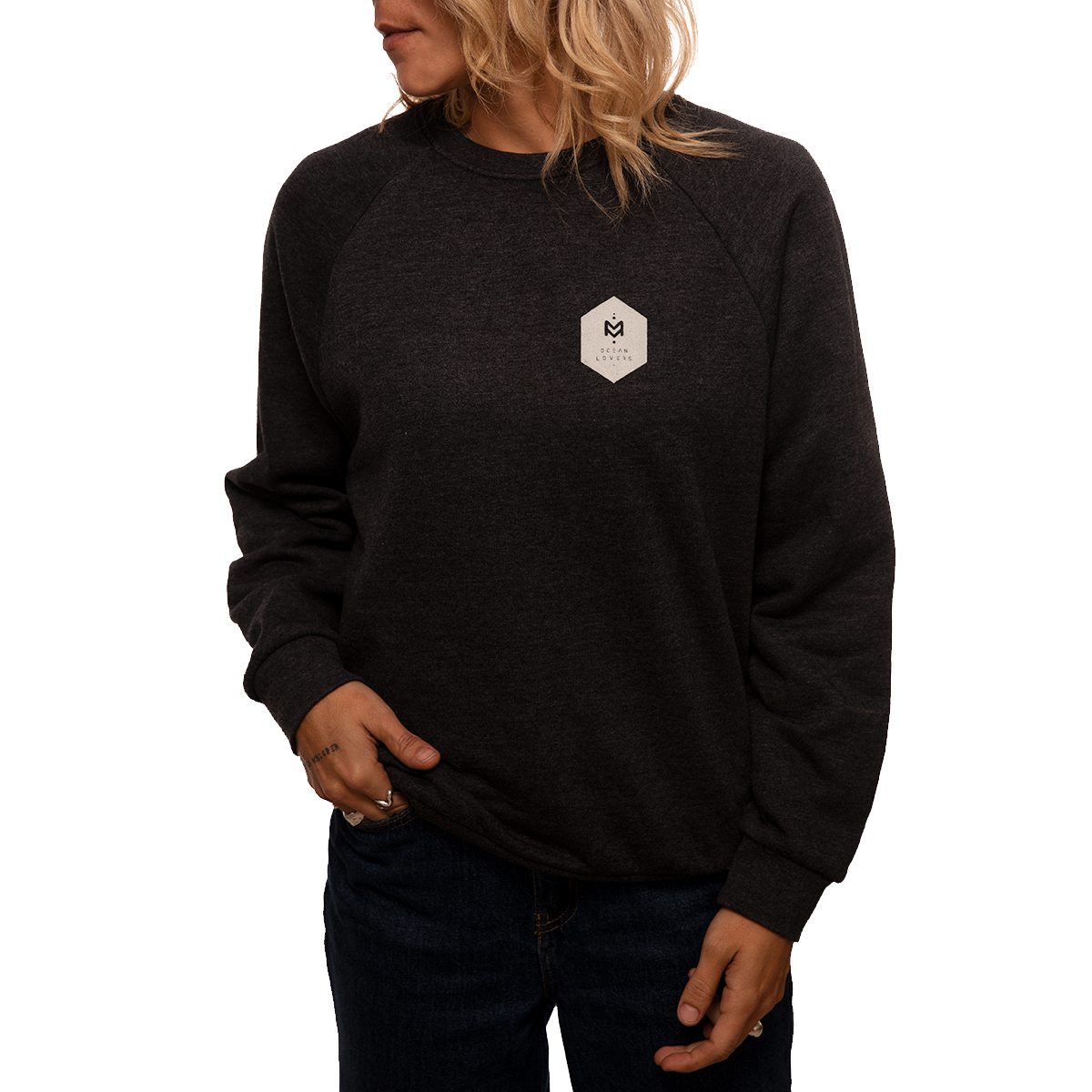 SUDADERA CHICA GRIS