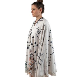 Toalla Poncho Blanco