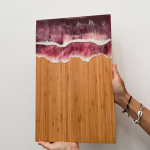 Tabla bambu rosa