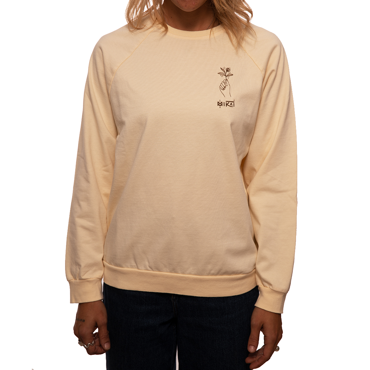 SUDADERA SIN CAPUCHA face girl DELANTE